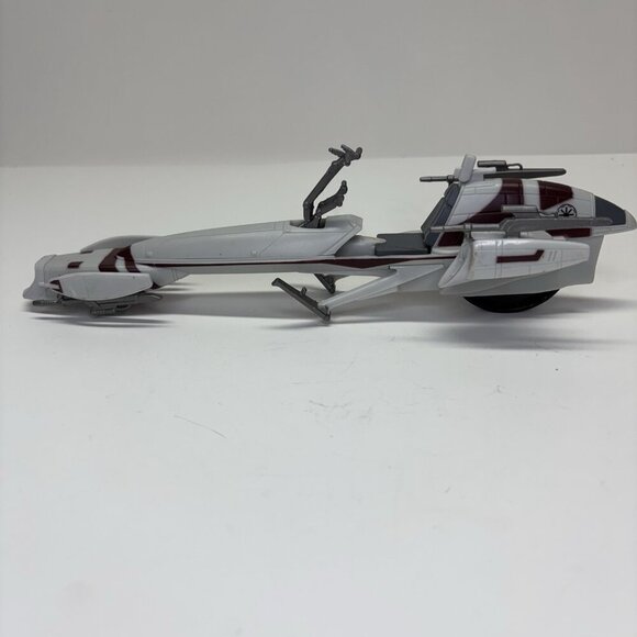 Star Wars Clone  BARC Speeder 2010 Hasbro Action Figure C-060A 10.5" - Picture 1 of 10